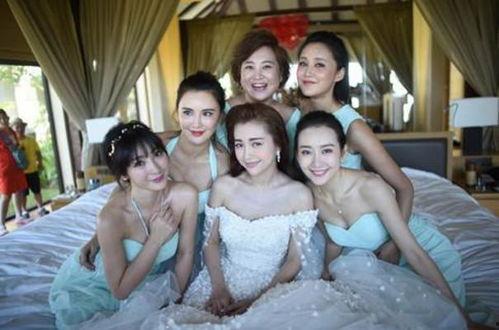娱乐吃瓜酱给朋友做伴娘,闪耀伴娘风采